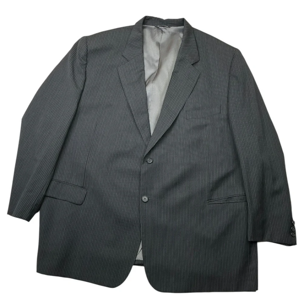 Jack Victor Gray Pinstripe Blazer